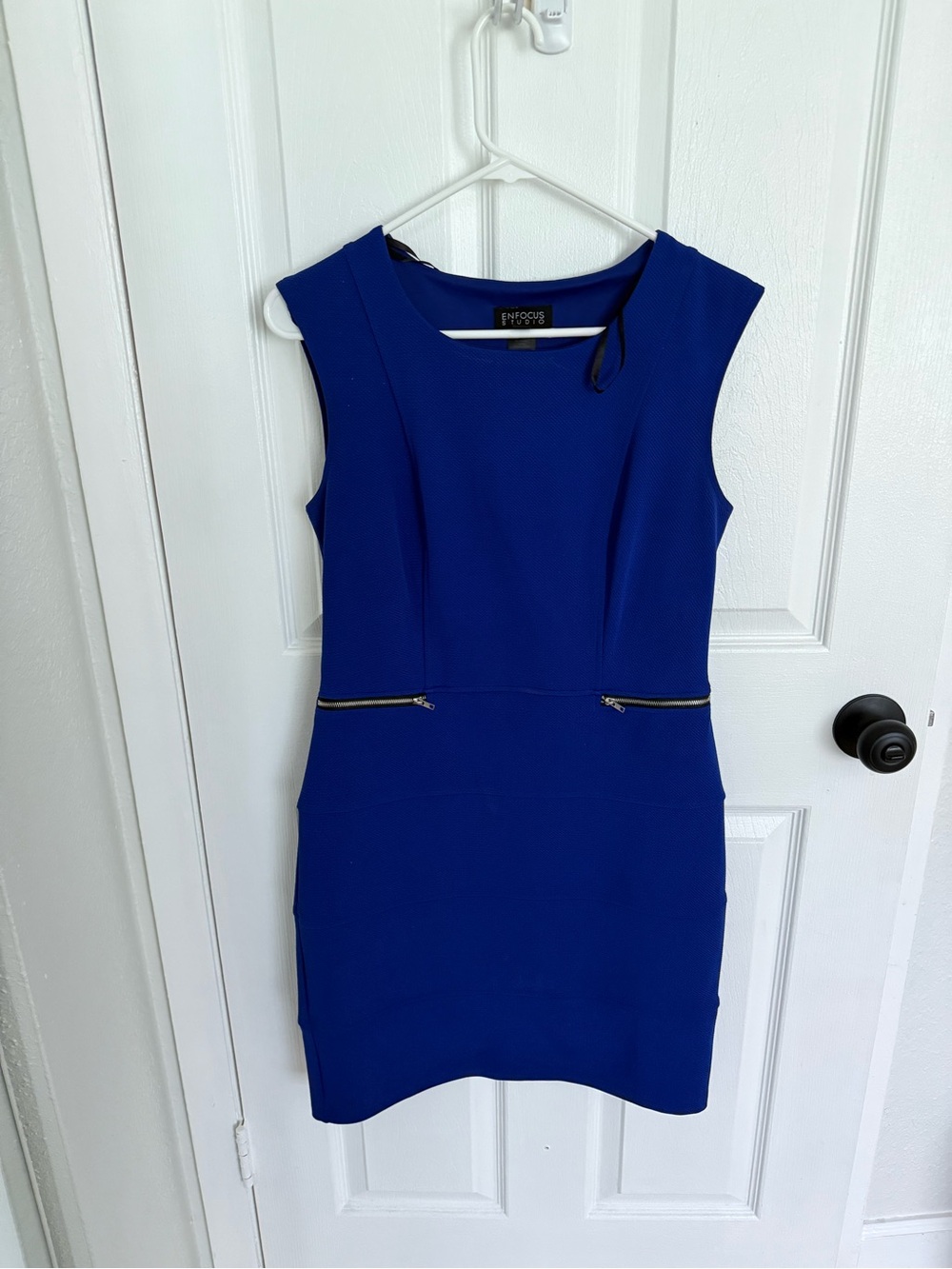 Royal Blue Sleeveless Dress